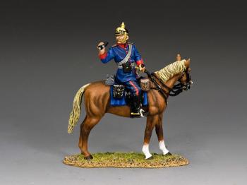 Mounted Prussian Line Infantry Officer--Single Figure #0