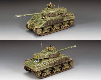The British Sherman Firefly Vc--tank and two crew figures #6