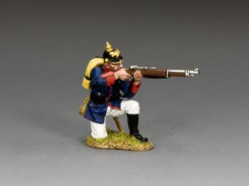 Prussian Line Infantryman Kneeling Firing--single figure #0