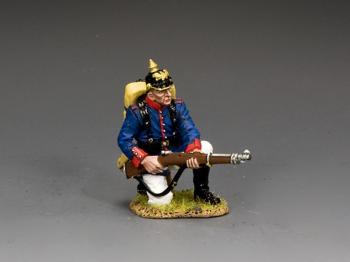Prussian Line Infantryman Kneeling Ready--single figure #0