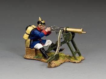 Prussian Line Infantry Maxim Machine Gunner--single figure #0