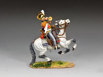 Scots Grey Trumpeter--single mounted figure #14