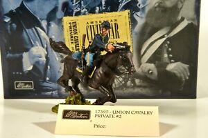Union Cavalry Private #2--single mounted figure--RETIRED--LAST ONE!! #0
