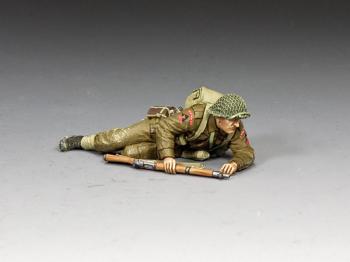 ‘Crawling Forward’ with No base--single WWII British Tommy figure #16
