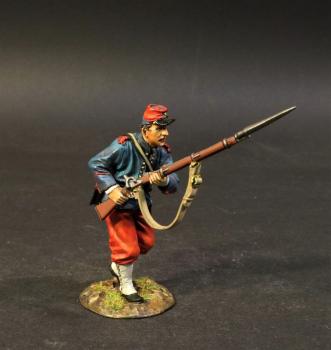 Line Infantry Marching (both hands on rifle, right foot forward), The 14th Regiment New York State Militia, The First Battle of Bull Run, 1861, The ACW--single figure #0