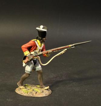 Sepoy Advancing with Left Foot Forward, 1/8th Madras Native Infantry, The Battle of Assaye, 1803, Wellington in India--single figure #0