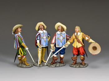 The Three Musketeers & d’Artagnan--four figures #6
