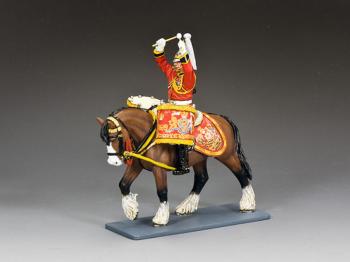 The Life Guards Drum Horse "HERCULES"--single mounted figure #0