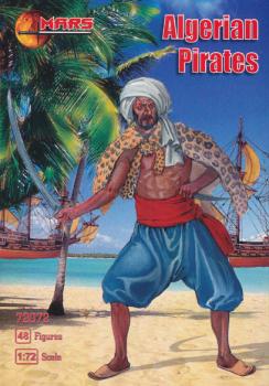 Algerian Pirates--48 unpainted pirate figures in 12 poses--LAST ONE!! #0