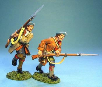 Lowland Infantry Attacking With Musket #1--two figures #0