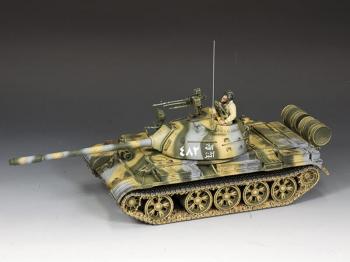 Syrian Army T-55A Main Battle Tankk (482)--includes tank commander figure #0