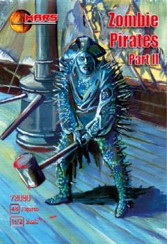 1/72 Zombie (Mutant) Pirates Part II--48 figures--TWO IN STOCK. #0