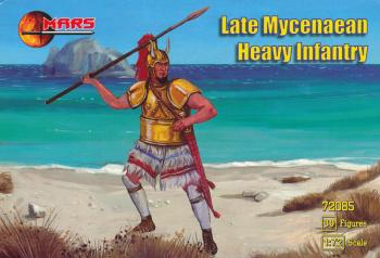 1/72 Late Mycenaean Heavy Infantry--30 figures in 10 poses--LAST ONE!! #0