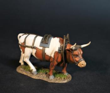 Image of Ox (brown face), The Fur Trade--single ox figure--RE-RELEASING IN MAY 2024!