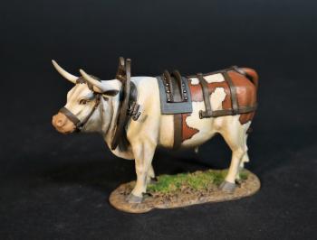 Image of Ox (white face), The Fur Trade--single ox figure--RE-RELEASING IN MAY 2024!