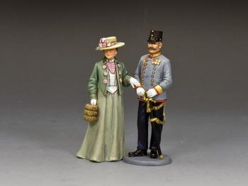 The Archduke Franz-Ferdinand & His Wife Sophie--two figures #0
