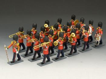 The Coldstream Guards Regimental Band--21 marching figures #0