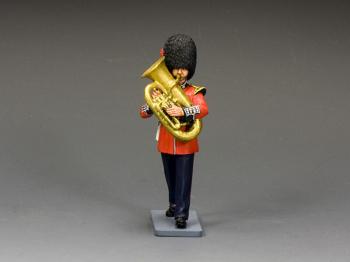 Coldstream Guards Medium Bass Tuba Player--single marching figure #0