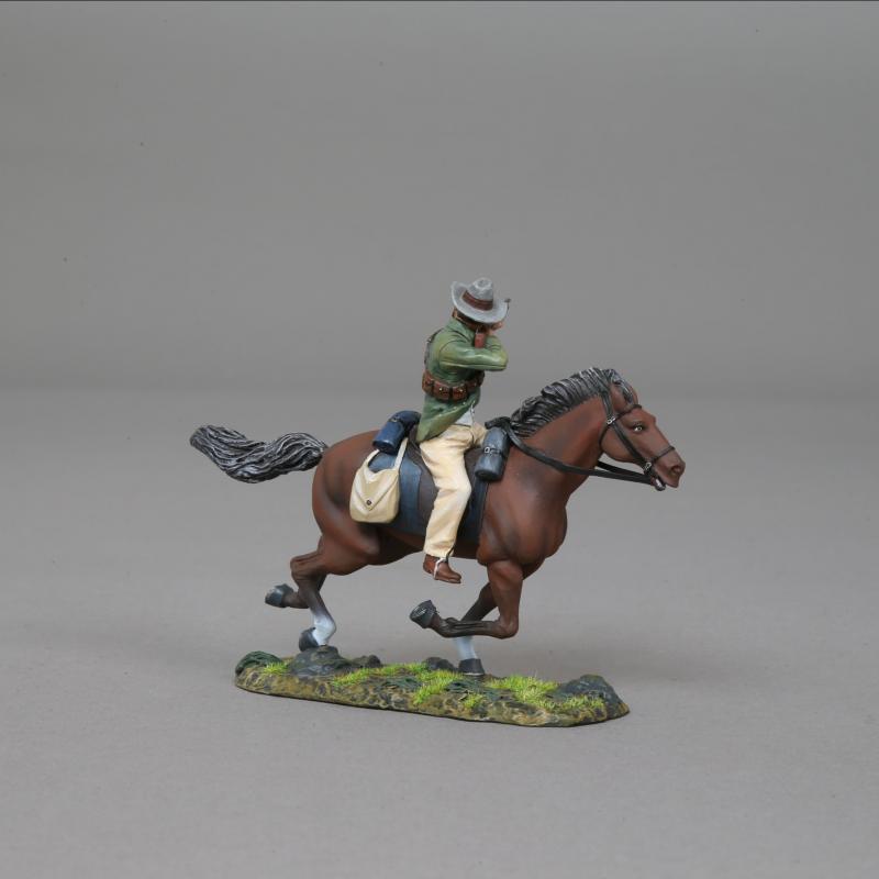 Mounted Boer Commando Firing to His Left--single mounted figure--LAST ONE!! #2