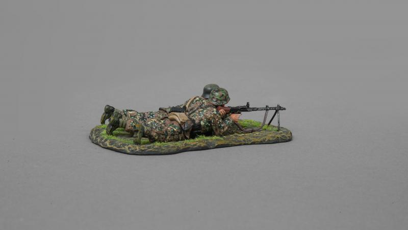 MG 34 Team in Action--two German WWII figures on single base--LAST EIGHT!! #4