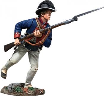 Image of Legion of the United States (Wayne’s Legion) Infantryman Running, 1794, No.1--single figure