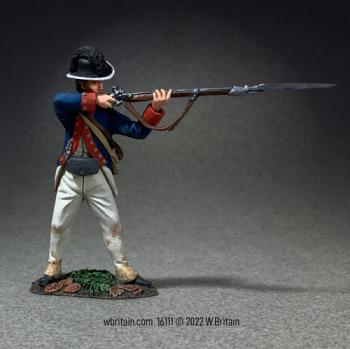 Legion of the United States (Wayne’s Legion) Infantryman Standing Firing, 1794--single figure #0