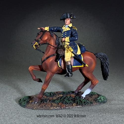 General “Mad” Anthony Wayne Mounted, 1794--single mounted figure #1
