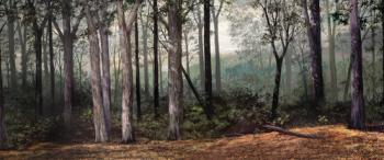 Image of Woodland Backdrop No.3--31 in. W x 13 in. H