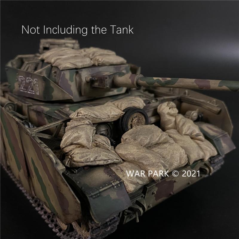 Sandbag of Panzer IV H--4 pieces exclusively fitting the War Park Panzer IV H #2