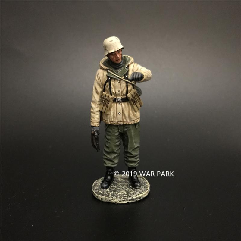 German Soldier is Showing Infos, Battle of Kharkov--single figure pointing #1