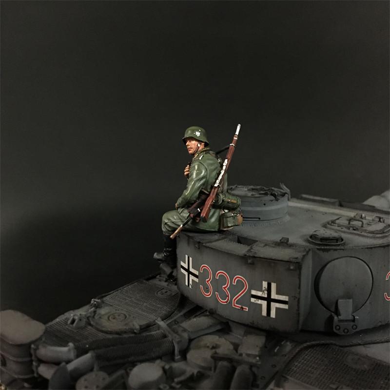 Wehrmacht Tank Rider with 98k Rifle #2, Battle of Kursk--single figure #3