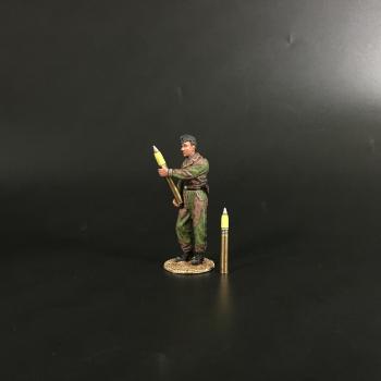 Waffen SS Tank Crew Carrying a Shell C, Battle of Kursk--single figure and two shells Waffen SS Tank Crew Carrying a Shell C, Battle of Kursk--single figure and two shells #46833