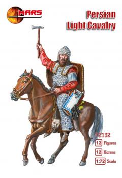 Image of Persian Light Cavalry--12 plastic mounted figures--TWO IN STOCK.