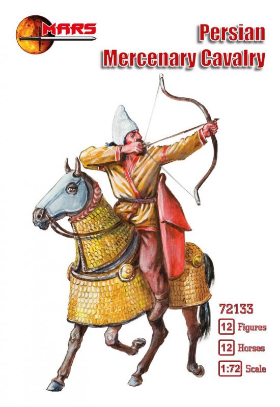 Persian Mercenary Cavalry--12 plastic mounted figures #1