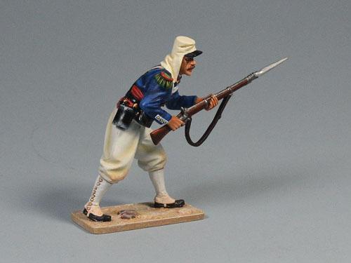 French Foreign Legionaire Crouching Looking Around--single figure #2
