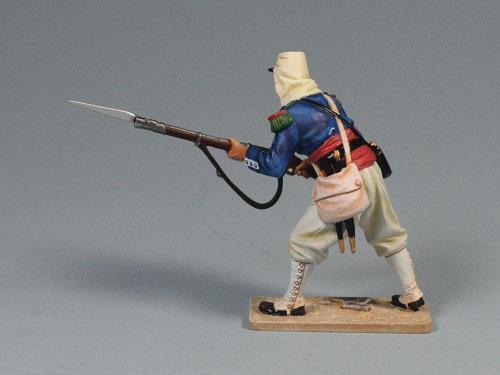 French Foreign Legionaire Crouching Looking Around--single figure #3