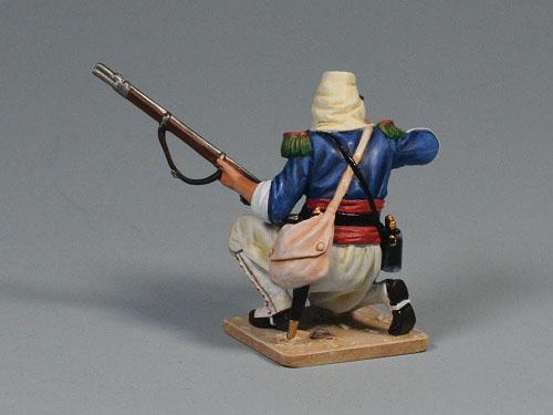 French Foreign Legionaire Kneeling and Shouting--single figure #3