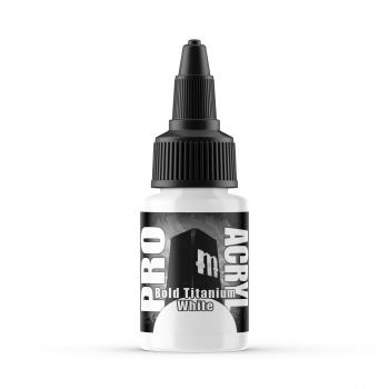 Pro Acryl Bold Titanium White--22 mL bottle #0