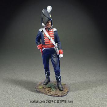 Image of Captain Fisher, U.S. Militia Officer, 1808-16--single figure