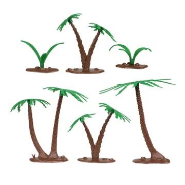 BMC Classic Marx Palm Trees & Jungle Ferns--16 piece plastic playset accessories #3