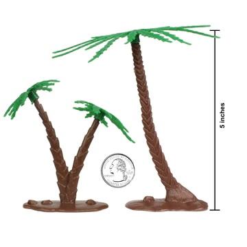 BMC Classic Marx Palm Trees & Jungle Ferns--16 piece plastic playset accessories #6