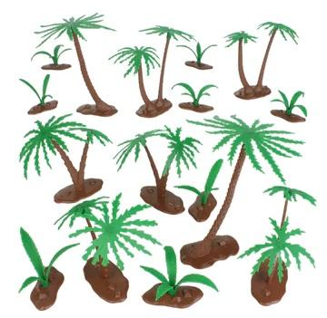 BMC Classic Marx Palm Trees & Jungle Ferns--16 piece plastic playset accessories #7