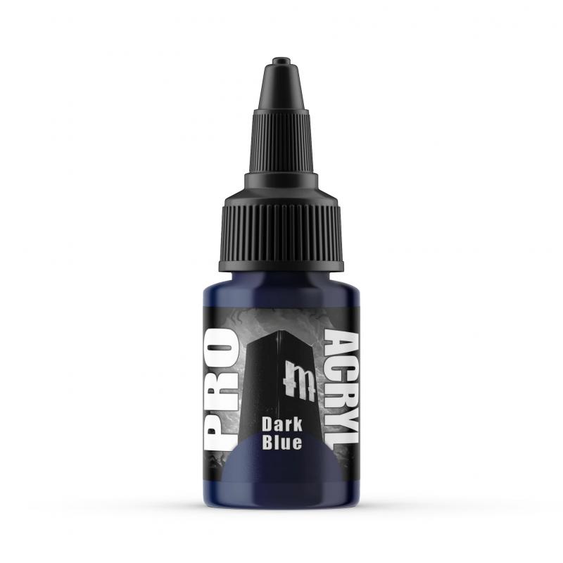 Pro Acryl Dark Blue--22 mL bottle - MPA-034 - Paints & Supplies - Products