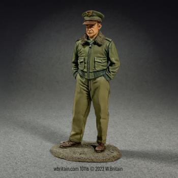 Image of U.S. General Dwight D. Eisenhower, Winter, 1944-45--single figure