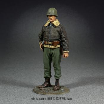 Image of U.S. General George S. Patton, Winter, 1944-45--single figure