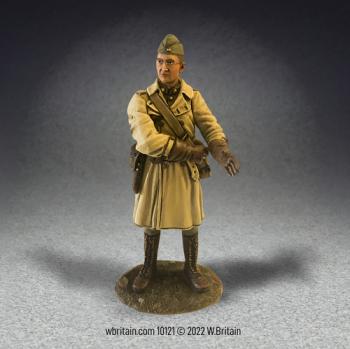 Image of U.S. Captain Harry S. Truman, Battery D, 129th Field Artillery, 35th Division, France, 1918--single figure