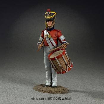 Image of Mexican Infantry Drummer, 1836--single figure