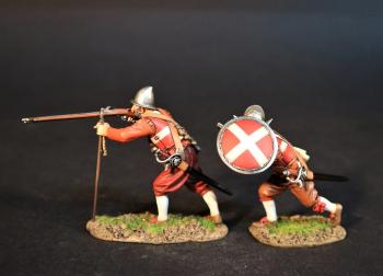 Two Maltese Militia, The Great Siege of Malta, 1565, The