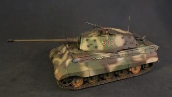 Image of King Tiger #213, Panzerkampfwagen VI Ausf B. TIGER II, Schwere SS-Panzerabteilung 501 (s.SS-Pz.Abt 501), The Battle of the Bulge, German Armor, WWII--ORDER BY E-MAIL ONLY!!