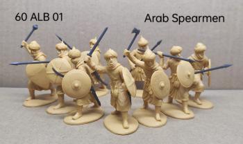 Image of Arab Spearmen (Medieval)--9 figures